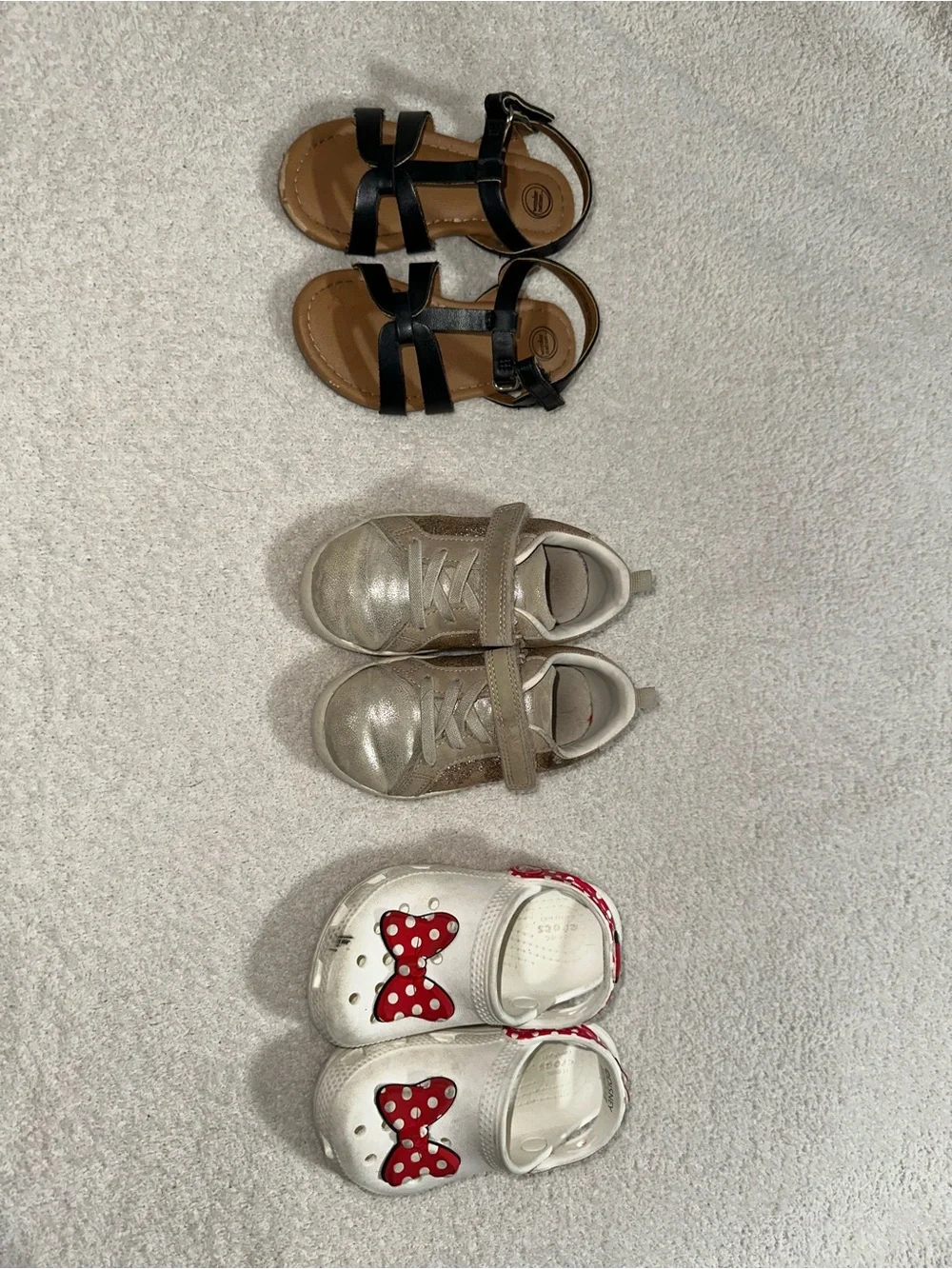 Toddler Girls Size 7 Shoe Bundle